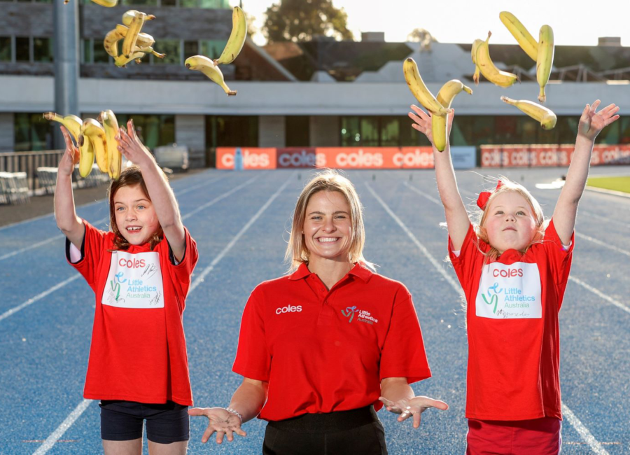 Coles launches “Banana A Peel” for Little Athletics