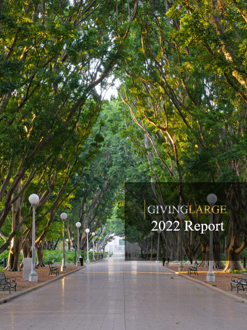 2022 GivingLarge Report, Media Release